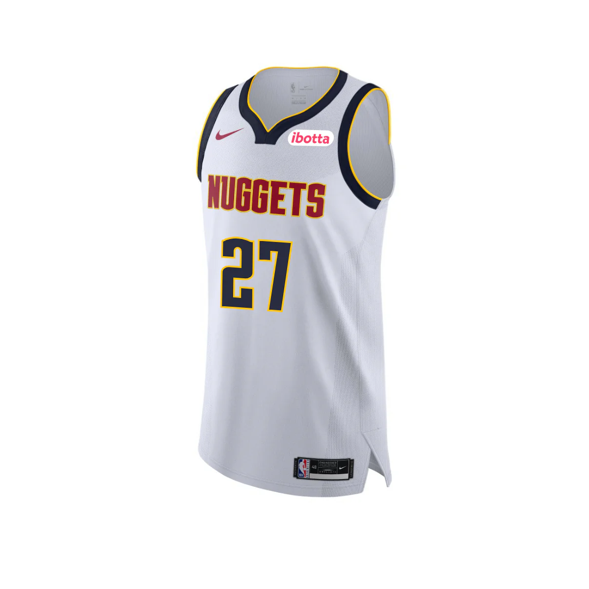 Denver Nuggets #27 Jamal Murray Association Authentic Jersey - Image 3